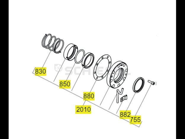 Εικόνα για BOCK Set-shaft seal F16, 08012