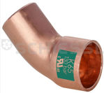 Εικόνα για ημικάμπυλο αρσ.-θυλ. K5040 45° K65 i/a 1-1/8'' solder