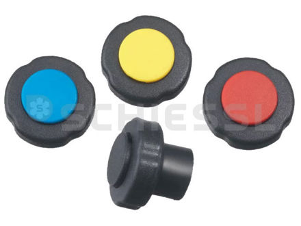 Εικόνα για Σετ περιστροφικού πόμολο Refco M4-7-SET-B+N+R+Y μπλε, μαύρο, κόκκινο, κίτρινο 4687094