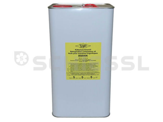 Εικόνα για Bitzer Refrigation oil BSE 85K can 5L  91512803