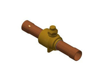 Εικόνα για Danfoss ball shut-off valve 45bar GBC35s 35mm 1 3/8" solder without schrader 009L7027