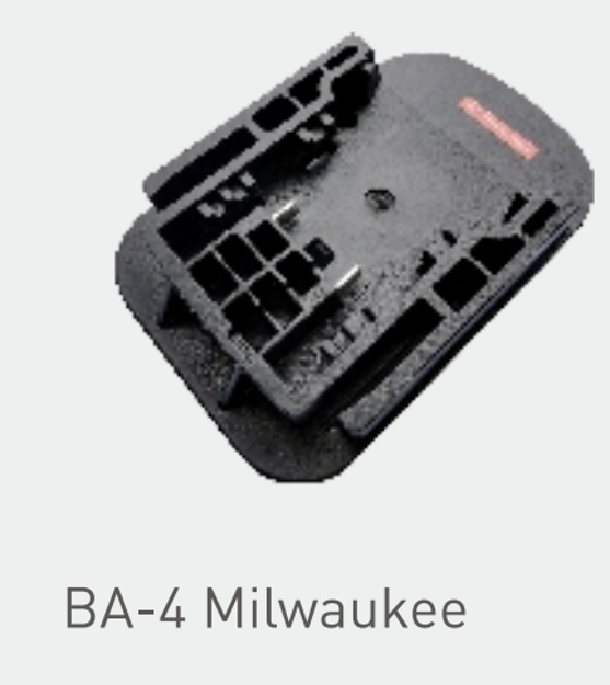Εικόνα για Προσαρμογέας μπαταρίας Milwaukee BA-4