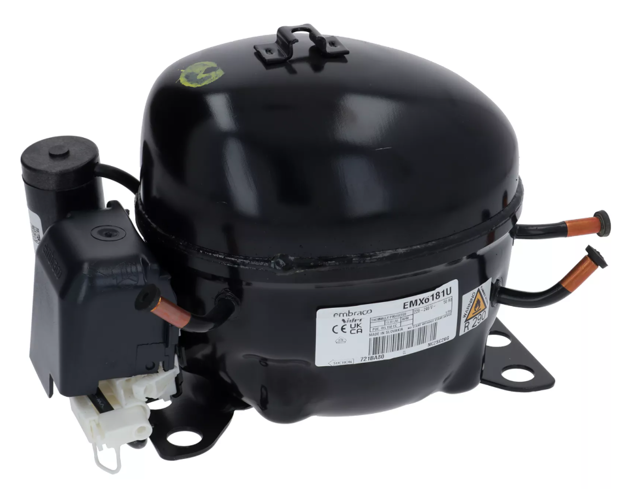 Εικόνα για Embraco συμπιεστής συντήρησης EMX6181U - R290, 6.92cm3, 1/3hp, 230V, 50Hz, MBP