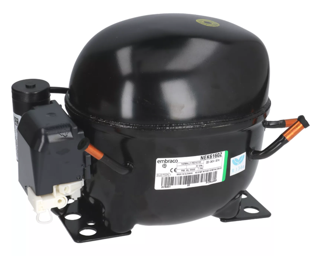 Εικόνα για Embraco συμπιεστής συντήρησης NEK6160Z - R134a, 7.28cm3, 1/4hp, 220V, 50Hz, MBP