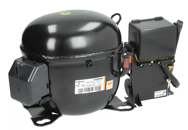 Εικόνα για Embraco συμπιεστής συντήρησης NT6220GK - R404A, 14.5cm3, 3/4Hp, 220V, 50/60Hz, MBP