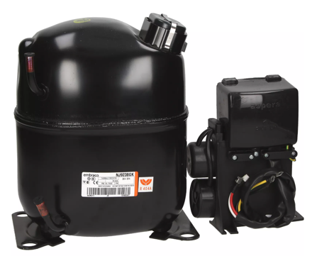Εικόνα για Embraco συμπιεστής συντήρησης NJ9238GK - R404a, 32.67cm3, 1&1/2hp, 220V, 50Hz, MBP