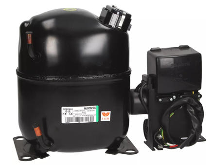 Εικόνα για Embraco συμπιεστής συντήρησης NJ9232GK - R404A, 26.11cm3, 1.25HP, 220V, 50Hz, MBP / LBP