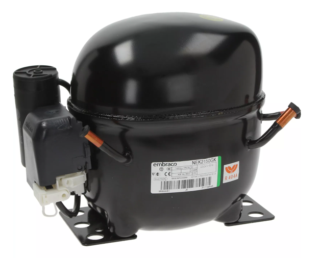 Εικόνα για Embraco συμπιεστής κατάψυξης NEK2150GK - R404A, 12.11cm3, 1/2+hp, 220V, 50Hz, LBP