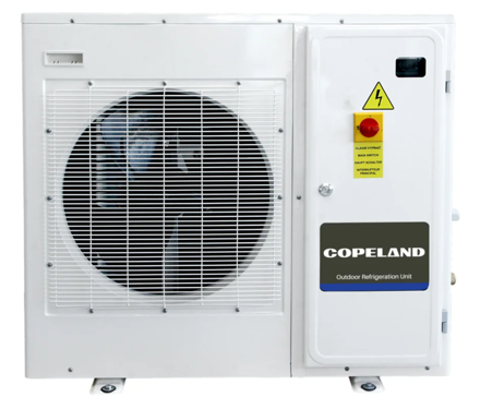 Εικόνα για Copeland συμπυκνωτική μονάδα ZXME-030E-PFJ-304, 3HP, 4.38Kw (-8°C / 45°C, R404A) [230V / 1Ph / 50Hz]