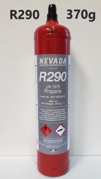 Εικόνα για Nevada ψυκτικό μέσο R290a 370 g + φιάλη