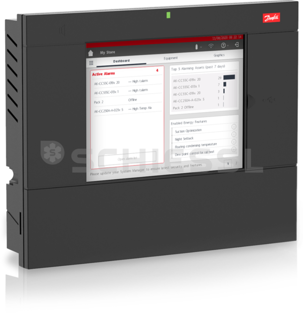 Εικόνα για Danfoss Controller, Systemmanager AK-SM 880A
